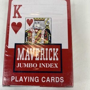 Maverick Jumbo Index Playing Cards Sealed The United States Playing Card Co